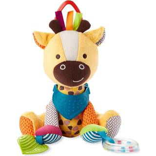 Skip Hop Bandana-venner Babyaktivitet og tænderlegetøj med multisensorisk rangle og teksturer Giraff