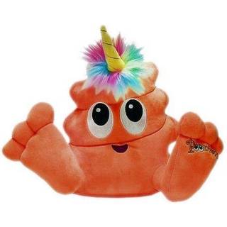 Poo-Nicorns 25,5 cm bamse, Orange