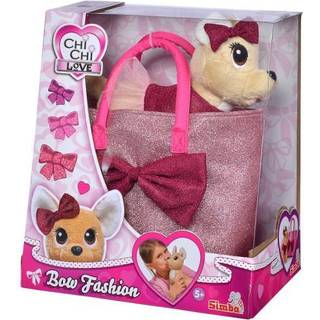 Chi Chi Love Bow Fashion chihuahua plyshund med taske