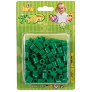 Hama Maxi, perler, 250 stk., grøn (10) [Levering: 1-2 dage]