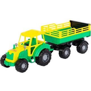 Polesie, traktor m/ tipvogn, 1 sæt, 57 cm [Levering: 1-2 dage]
