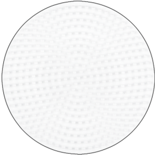 Hama stiftplade hvid, 12cm, rund