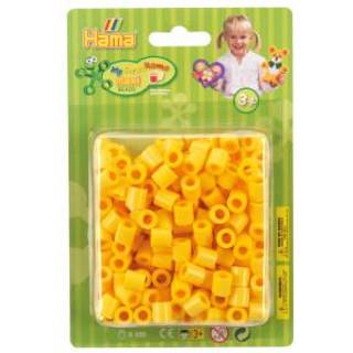 Hama Maxi, perler, 250 stk., gul (03) [Levering: 1-2 dage]