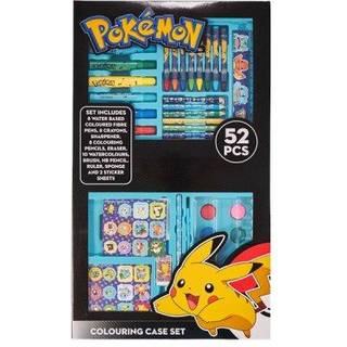 Pokèmon Malesæt Pokemon 52 stk. - Flerfarvet