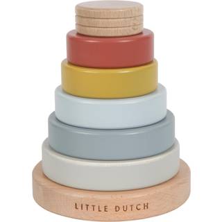 Little Dutch, Stabelringe I Træ, Multifarvet