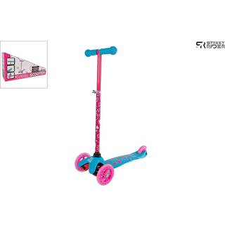 Street Rider 3 Hjulet Løbehjul Pink Star