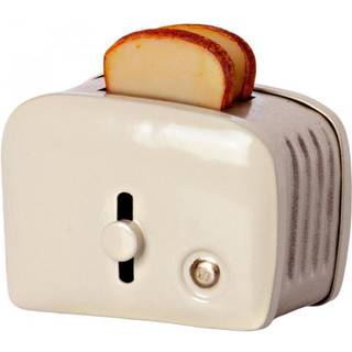 Maileg Miniature Toaster & Bread - Off White