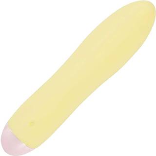 Cuties Mini Yellow - genopladelig silikone-stavvibrator (gul)