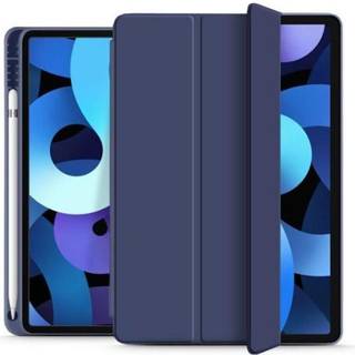 iPad Air 11 2024/2025/Air 2020/2022 Tech-Protect SmartCase Pen Tri-Fold Folio Cover - mørkeblå