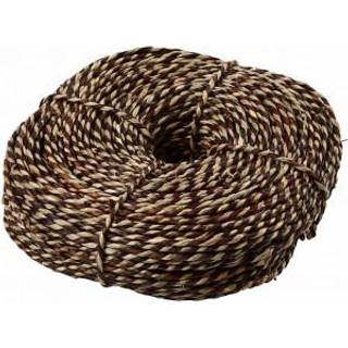 Brun Søgræssnor 3,5-4 mm - 500g til DIY-projekter