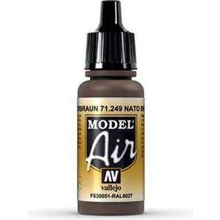 Vallejo Model Air 17Ml Nato Brown [Levering: 1-2 dage]