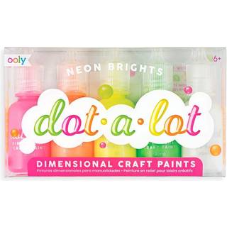 Dot-A-Lot - Neon, 5 stk
