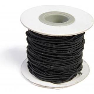 Elastiksnor 1,2mm x 25m Sort
