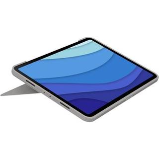 Logitech Combo Touch for iPad Pro 11'' (1/2/3rd gen.) - UK - Tastatur & Folio sæt - Engelsk - UK - Grå