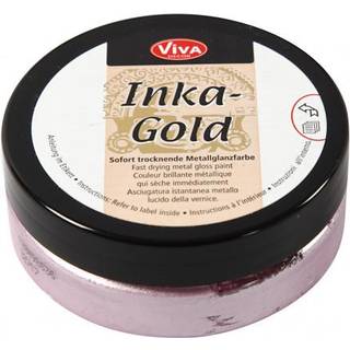 Inka Gold Rose Quartz 50ml - Glansfuld Cremevoks