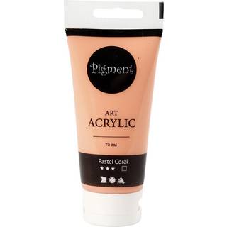 Art Akrylmaling Lys Pudder 75ml - Halvblank Dækkende