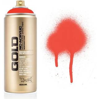 Montana GOLD, NEON 400ml. fire red
