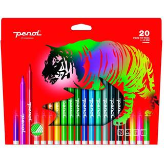 Penol Tusser | Pensel | 20 farver