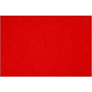Rød Hobbyfilt 42x60 cm - 3 mm Tykkelse