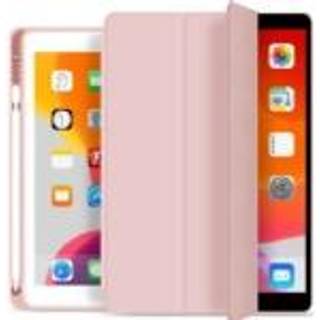 Tech-Protect Smartcase iPad 10.2&#39;&#39; (2019 / 2020 / 2021) Tri-fold Cover m. Pen Holder - Lyserød