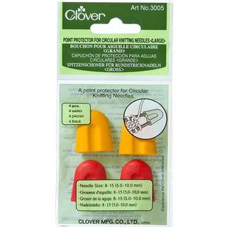 Clover - Pindebeskytter 4 stk plast 5-10mm Large