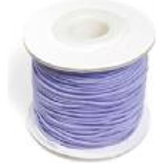 Elastiksnor 1,2 mm x 25 m pastel lilla