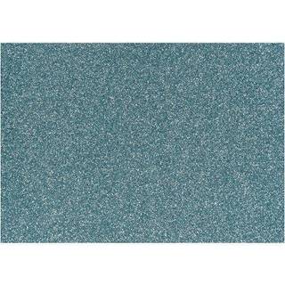 A5 Strygestof Lyseblå Glitter - 1 Ark