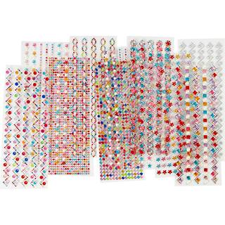 Creativ Company Rhinestone Designs 2-10mm 12 Sheets