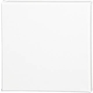 Malerlærred, D: 1.6 cm, str. 20x20 cm, 360 g, hvid, 10 stk./ 1 pk.