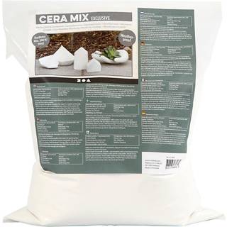 Cera-Mix Exclusive Støbemasse, Hvid, 5kg