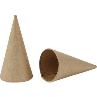 Kreative Papmaché Kegler - 10 stk. H: 8 cm, D: 4 cm