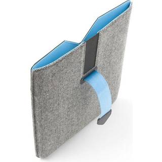 Dicota iPad Sleeve i lækkert læder og stof. 9.7"-10.1"