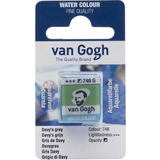 Van Gogh Løse Akvarelbrikker Davy's Grey (748)