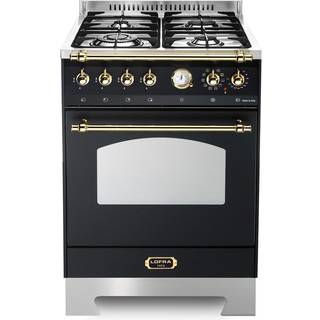 Lofra - Dolce Vita 60 cm (1 ovn) (Sort/Messing) Gas