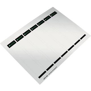 Rygetiket Leitz brevordner WOW 50mm varenr. 16930085, 60 etiketter
