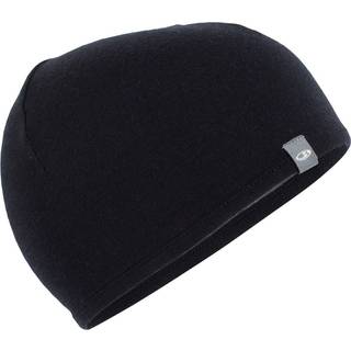 Icebreaker Unisex Pocket Hat Black/Gritstone Hthr, OneSize