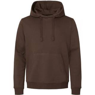 Resteröds Bamboo Hooded Shirt - Brown - Large