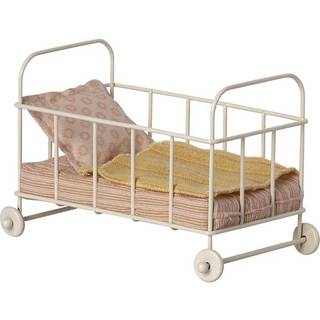 Maileg Miniature Cot Bed Micro - Rose