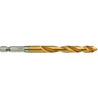 Spiralbor HSS-G TiN 1/4" 6kt skaft 8,0mm