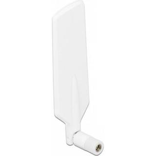 DeLOCK indendørs LTE WLAN Dualband antenne (SMA - 4 dBi), hvid | PRIS-MATCH