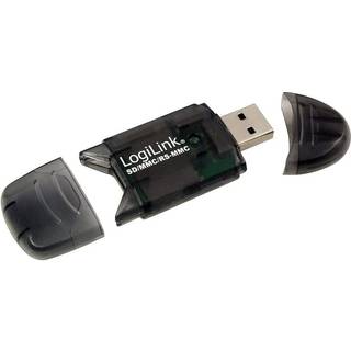 LogiLink USB Card Reader Black