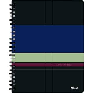 Notesblok Executive A4 kvadr. wireindb. PP, vnr. 44650000 (3stk)