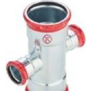 FZ press overgang med nippel 42mm x 1.1/2''. Til varmesystemer. M-bakke