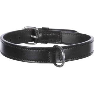 Trixie Active collar leather M: 36-43 cm/18 mm black