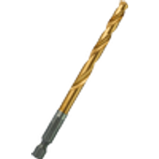 Milwaukee SHOCKWAVE Red Hex HSS-G TIN Metalbor 1-pak 6,5 mm