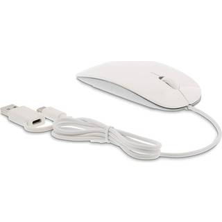 LMP Easy Mouse USB-C / USB-A - Vit