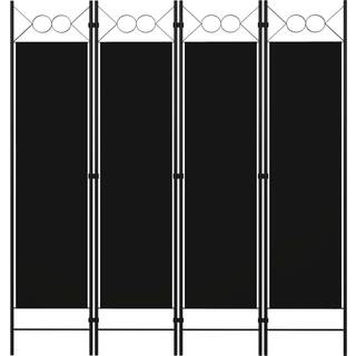 4-panels rumdeler 160x180 cm cremehvid