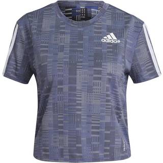 adidas OTR Prime Blue T-shirt Dame, XS - 100% Genanvendt, Reflekser, Løbetøj