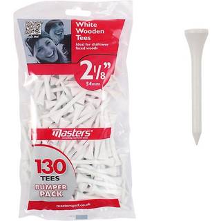 Wood Tees 2 1/8 White 130-Pack