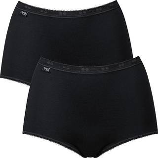 Sloggi 2-pak Basic Plus Maxi Briefs - Black - 44